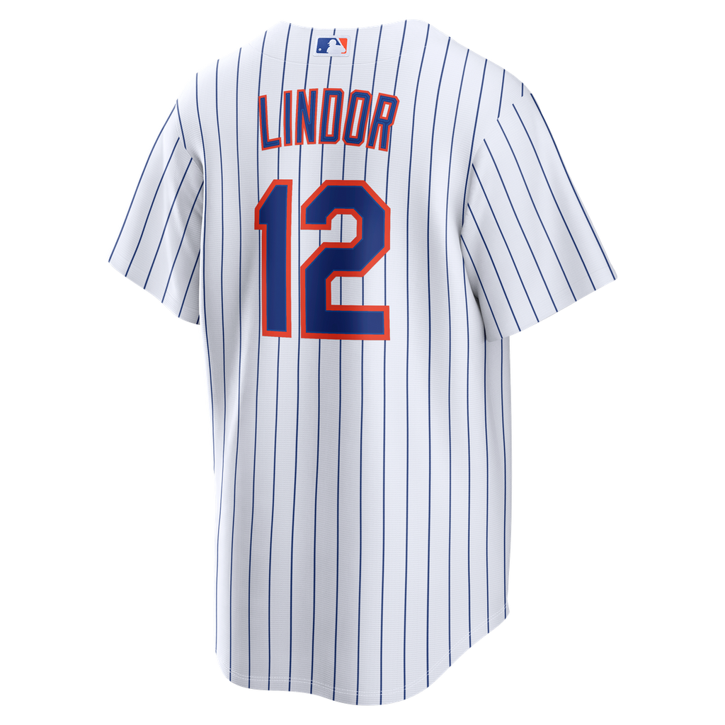 New York Mets Francisco Lindor Nike Alternate Replica Jersey - Black