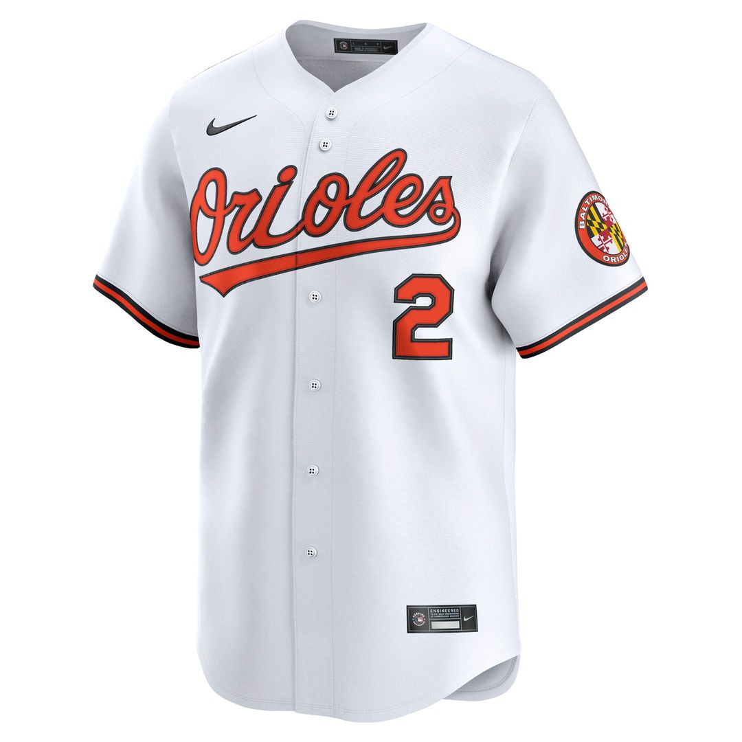 Baltimore Orioles Gunnar Henderson Nike Road Limited Player Jersey - Gray