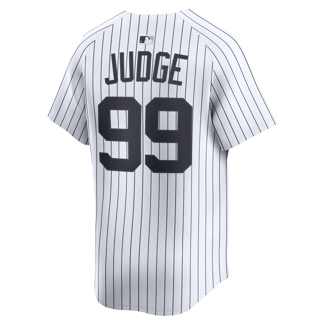 New York Yankees Aaron Judge Nike Home Limited Player Jersey - White