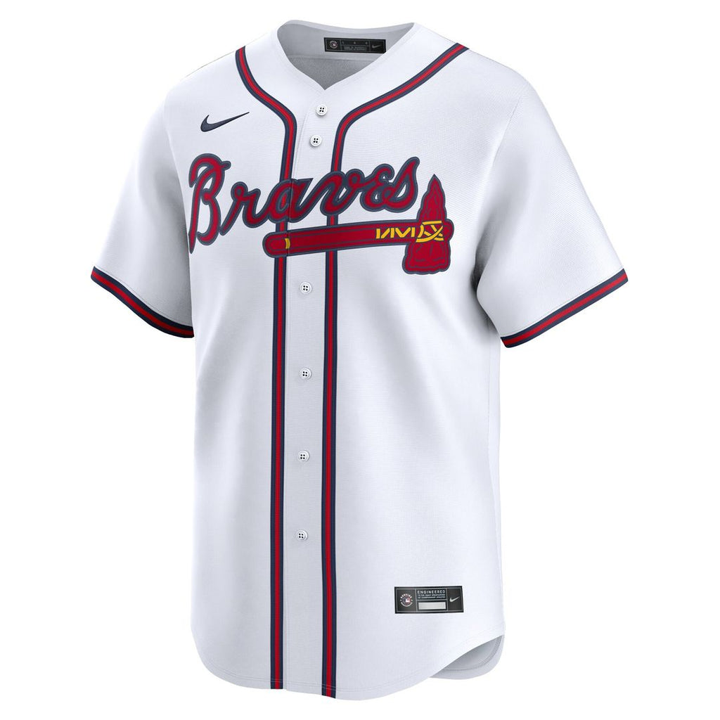 Atlanta Braves Spencer Strider Nike Home Limited Player Jersey - White