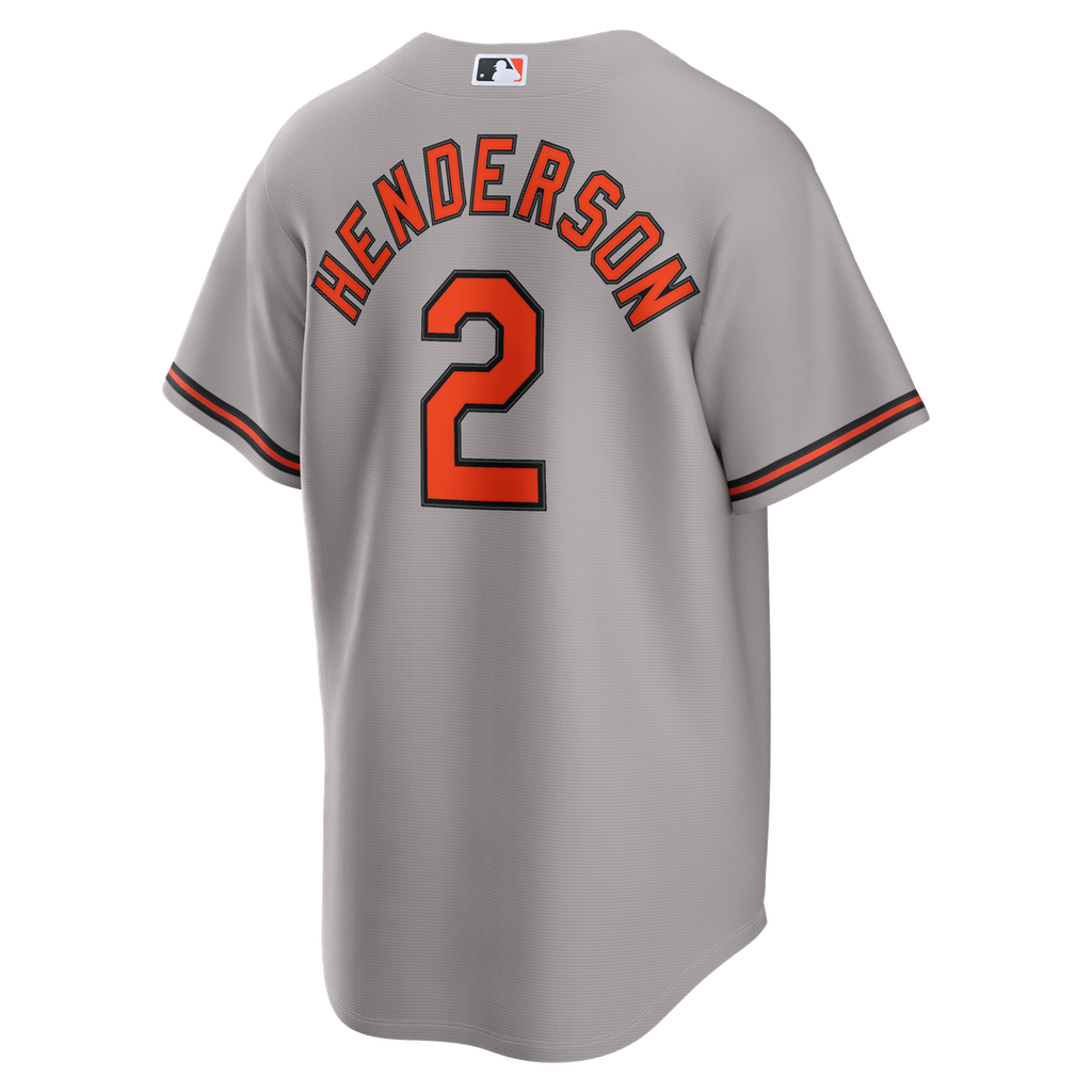 Baltimore Orioles Gunnar Henderson Nike Alternate Replica Jersey - Black