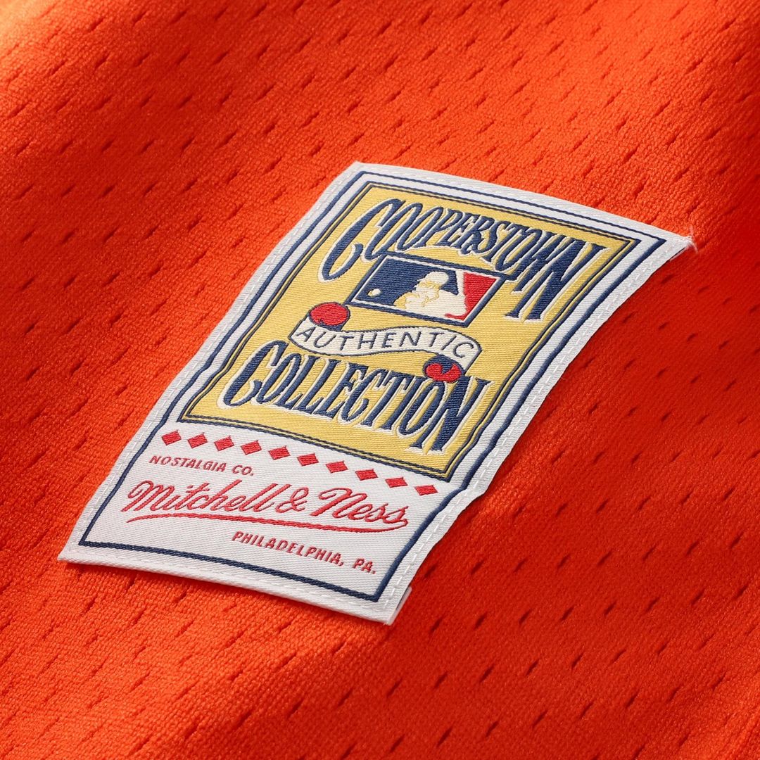 Baltimore Orioles Cal Ripken Jr. Mitchell & Ness Authentic Batting Practice Jersey - Orange