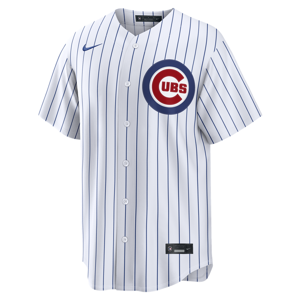 Chicago Cubs Nico Hoerner Nike Home Replica Jersey - White
