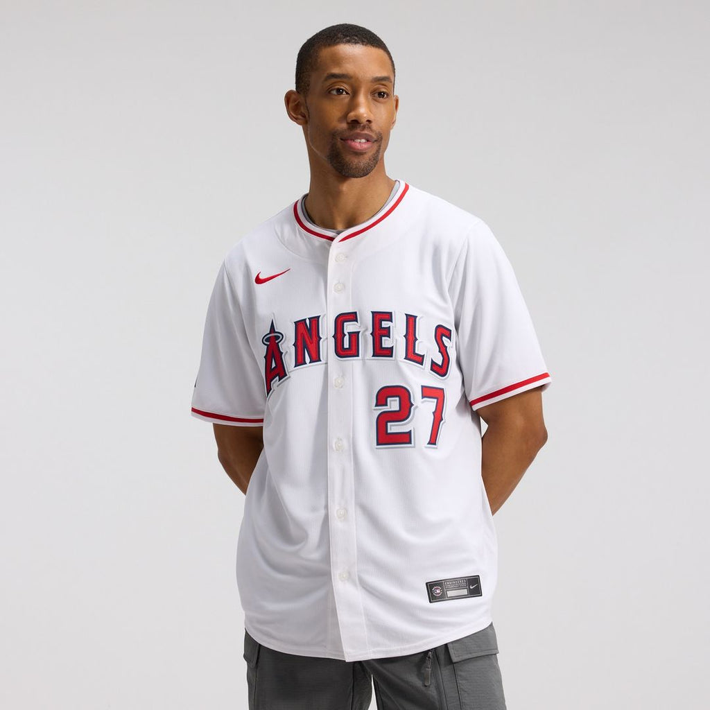 Los Angeles Angels Mike Trout Nike Alternate Limited Player Jersey - Red