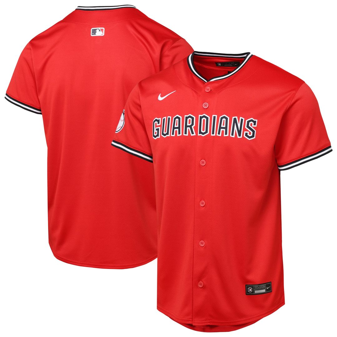 Cleveland Guardians Nike Youth Alternate Limited Jersey - Navy