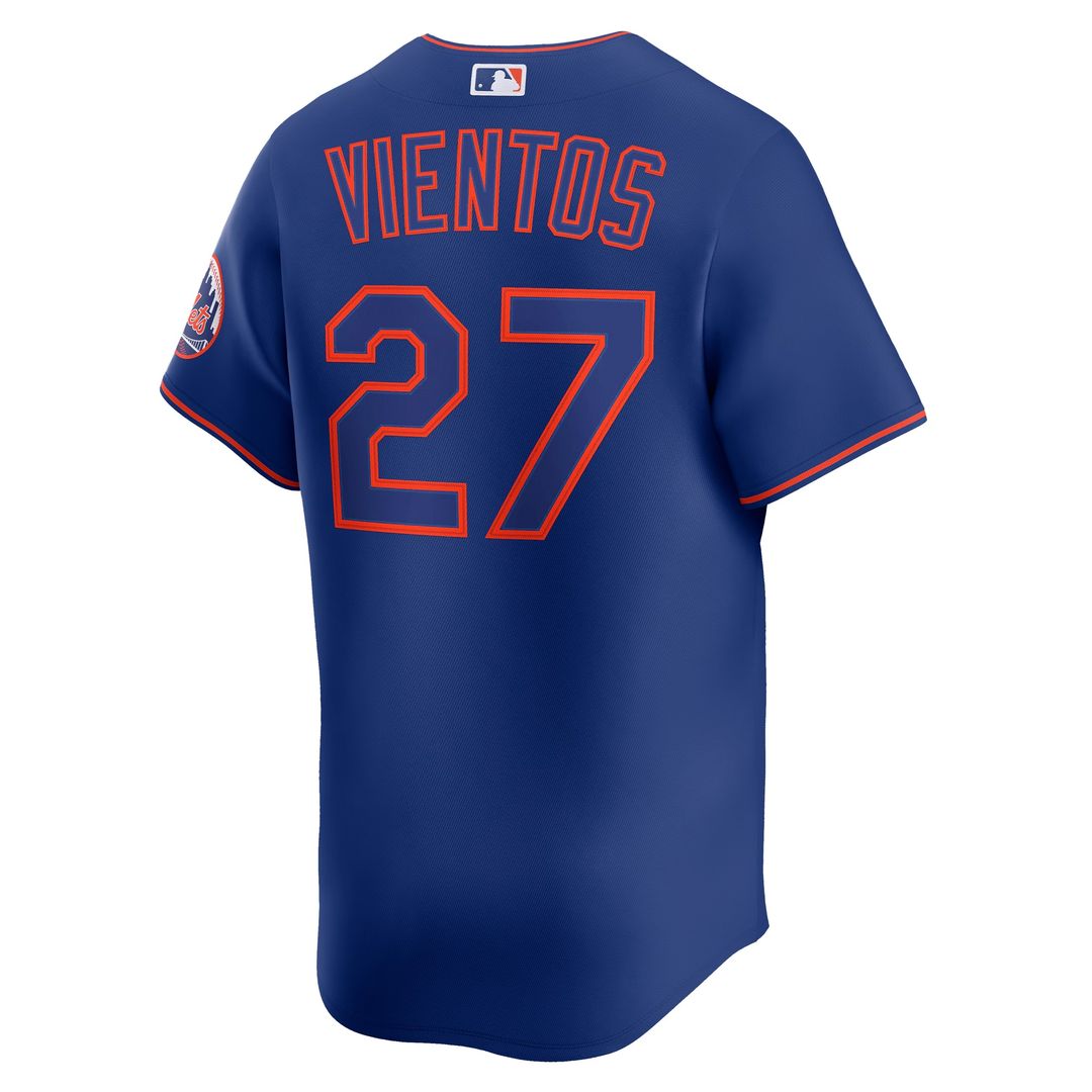 New York Mets Mark Vientos Nike Alternate Limited Player Jersey - Royal