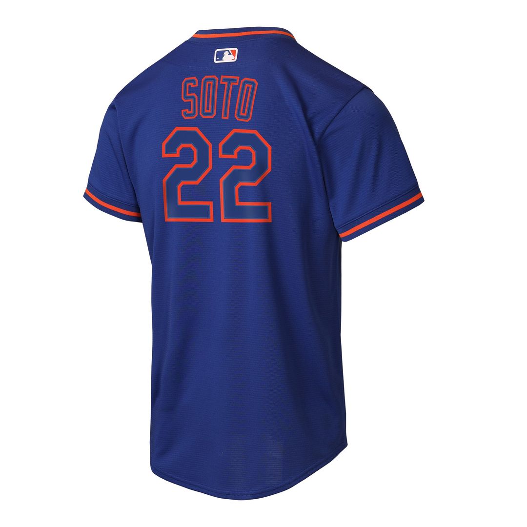 New York Mets Juan Soto Nike Youth Road Replica Jersey - Gray