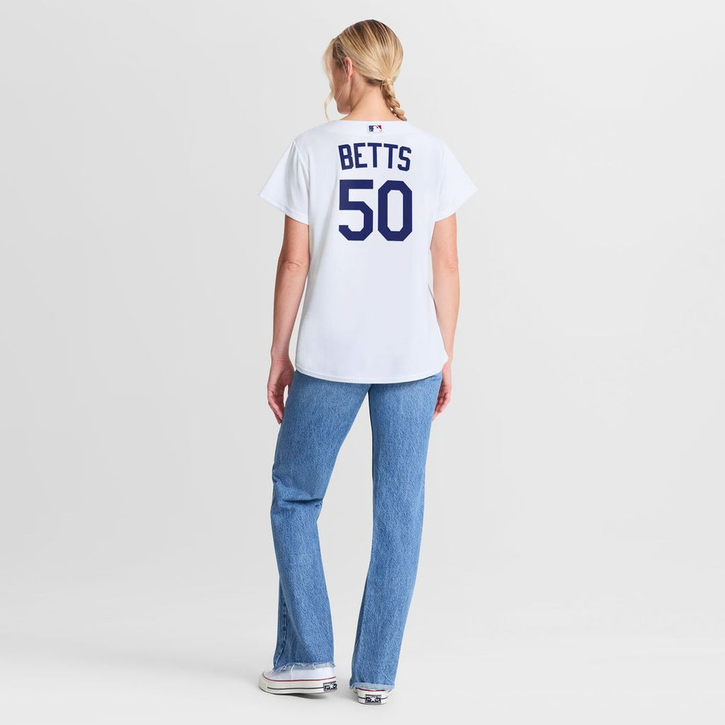 Los Angeles Dodgers Mookie Betts Nike Women's Home Replica Jersey - White