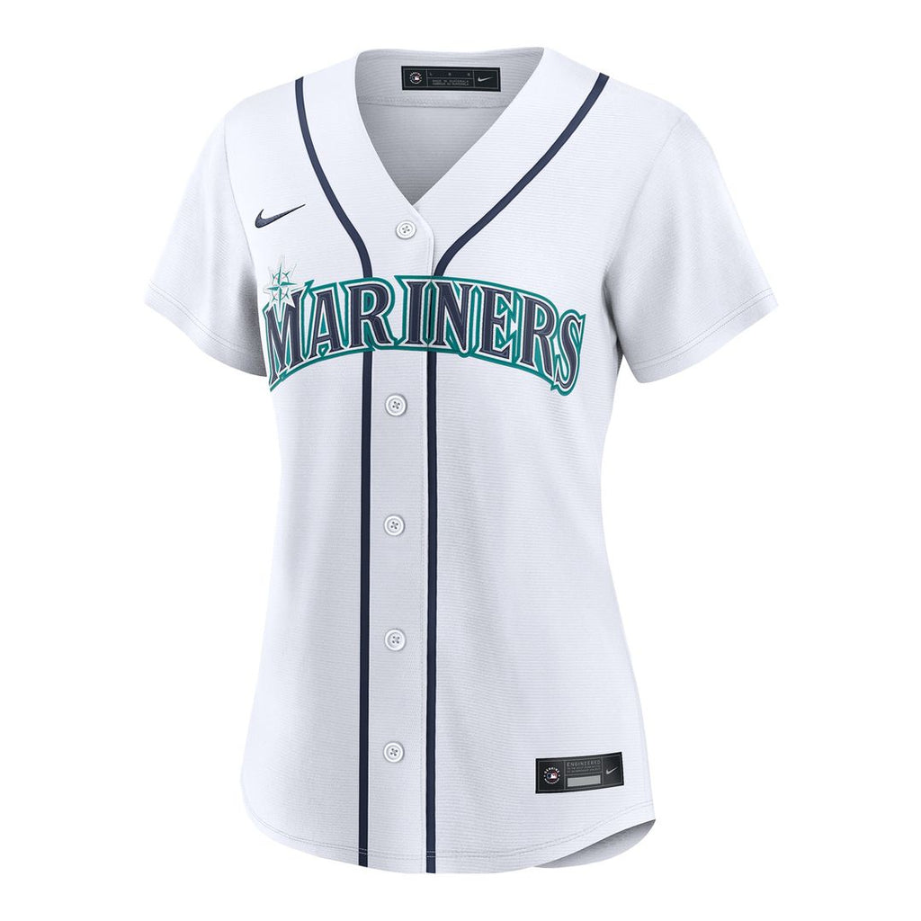 Seattle Mariners Dominic Canzone Nike Women's Home Replica Jersey - White
