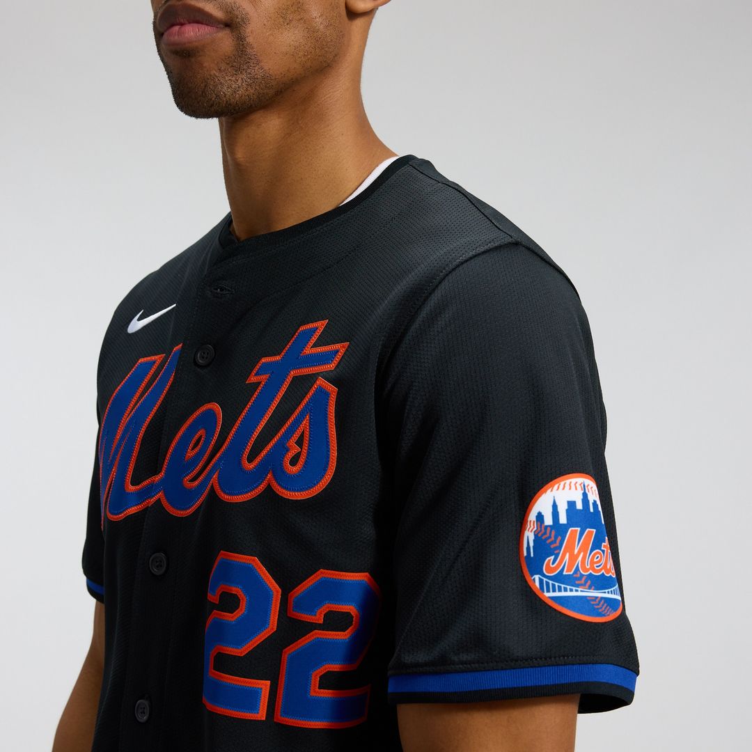 New York Mets Juan Soto Nike Alternate Limited Jersey - Black