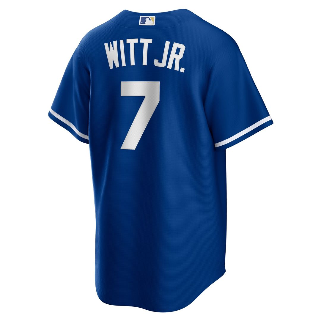 Kansas City Royals Bobby Witt Jr. Nike Alternate 2 Replica Jersey - Rush Blue