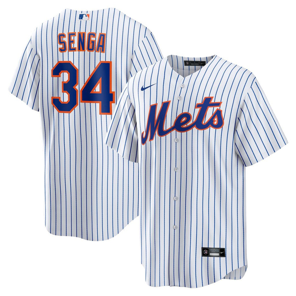 New York Mets Kodai Senga Nike Home Replica Player Jersey - White/Royal