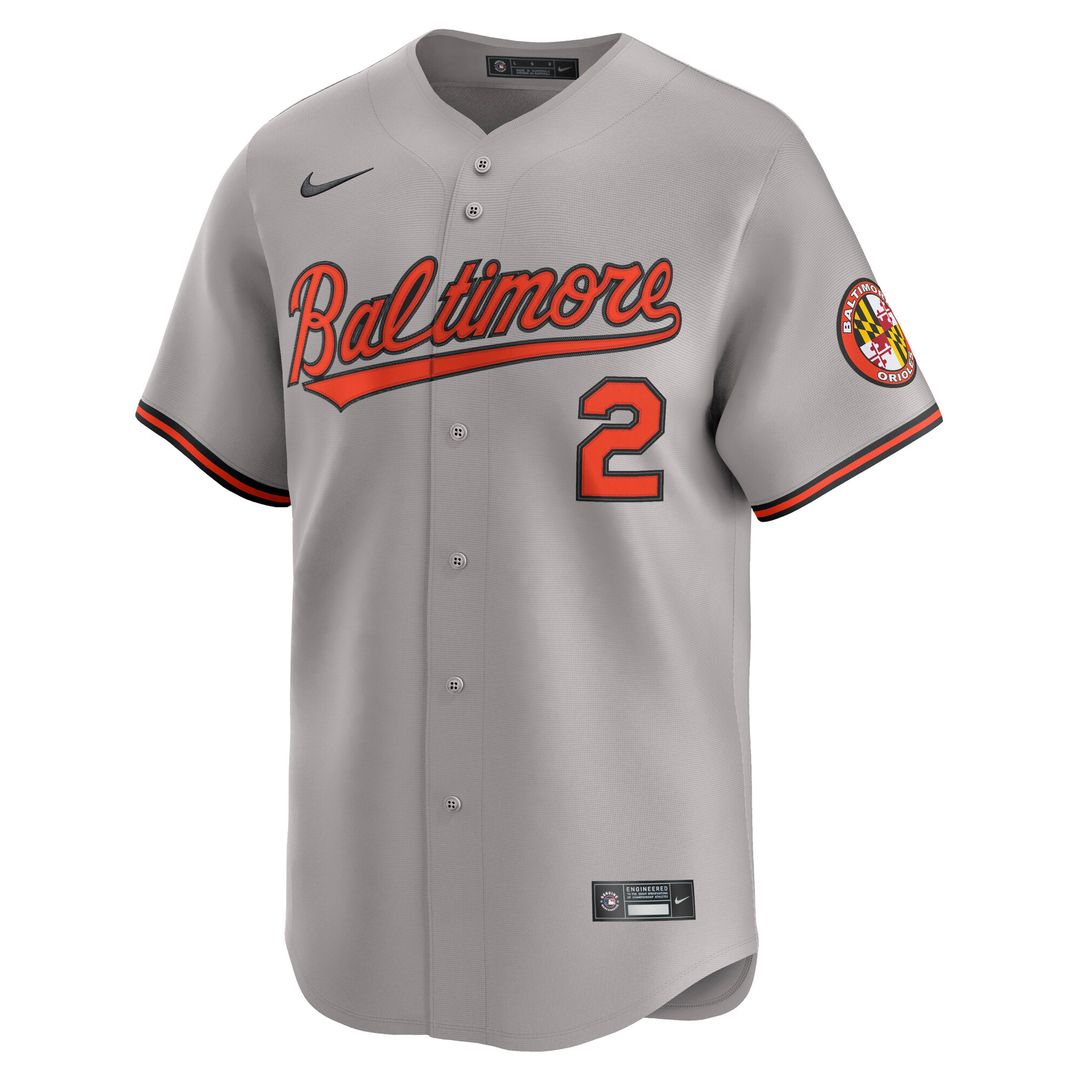 Baltimore Orioles Gunnar Henderson Nike Limited Player Jersey - White