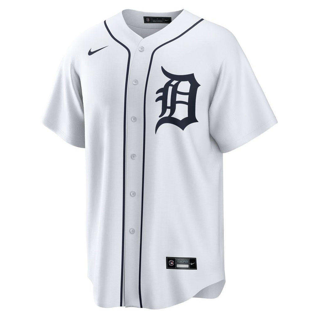 Detroit Tigers Gleyber Torres Nike Home Replica Jersey - White
