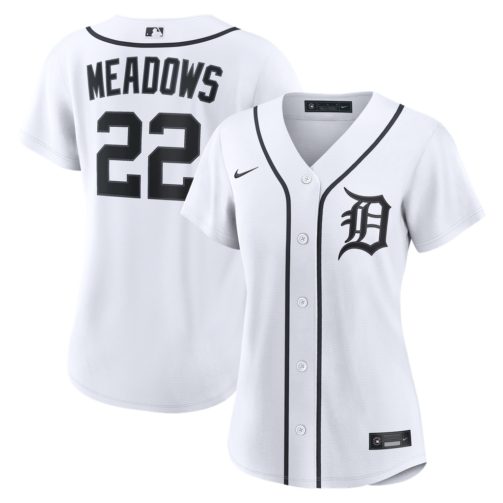 Detroit Tigers Parker Meadows Nike Women's Home Replica Jersey - White