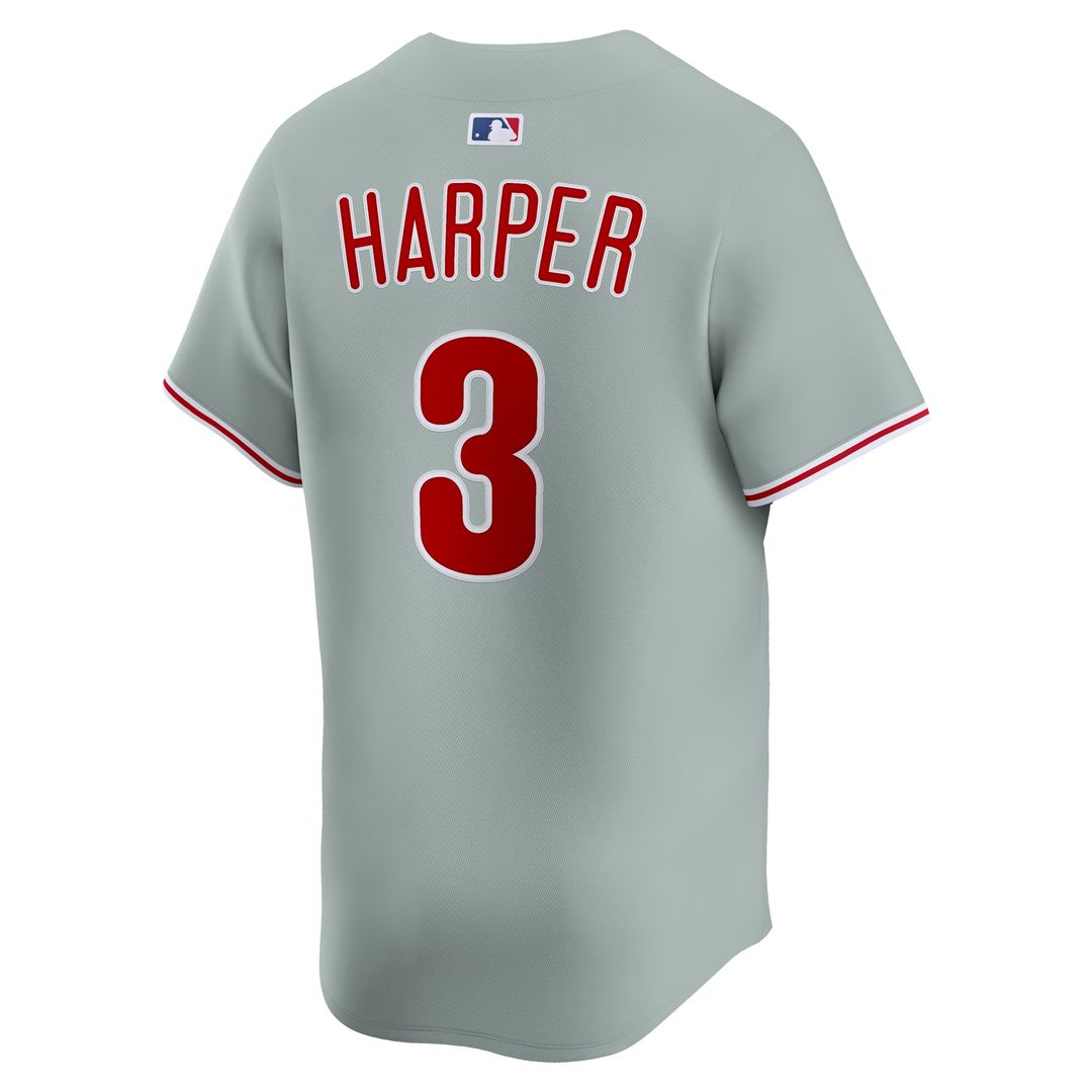 Philadelphia Phillies Bryce Harper Nike Alternate Limited Player Jersey - Light Blue
