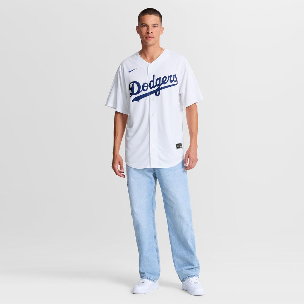 Los Angeles Dodgers Teoscar Hernández Nike Home Replica Jersey - White