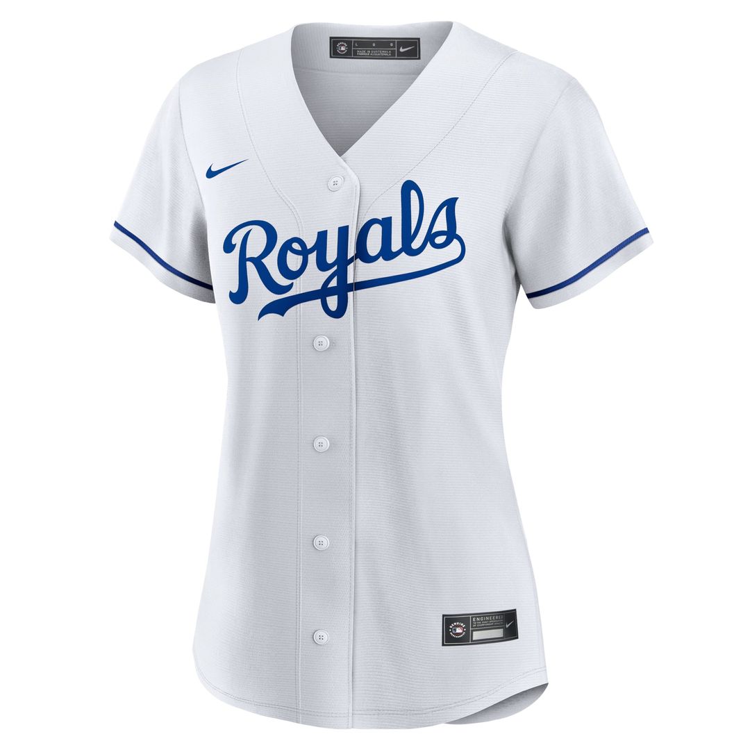 Kansas City Royals Nike Women's Home Replica Team Jersey - White