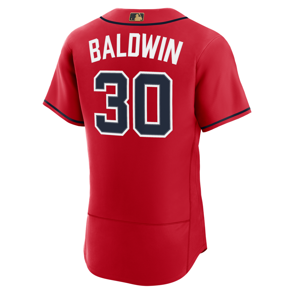 Atlanta Braves Drake Baldwin Nike MLB Awards Authentic Jersey - Red