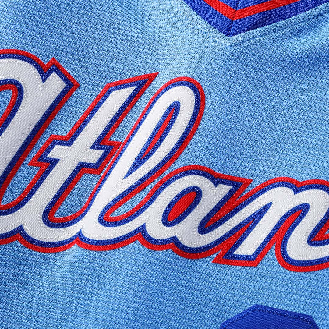 Atlanta Braves Ronald Acuña Jr. Nike 2026 City Connect Stadium Jersey - Powder Blue