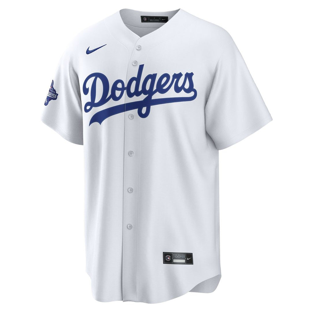Los Angeles Dodgers Freddie Freeman Nike Home 2025 World Series Champions Replica Jersey - White