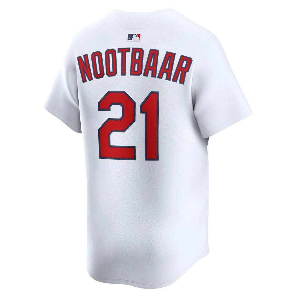 St. Louis Cardinals Lars Nootbaar Nike Home Limited Player Jersey - White
