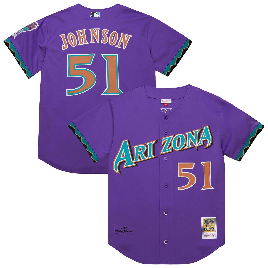 Arizona Diamondbacks Randy Johnson Mitchell & Ness 2001 Authentic Jersey - Black