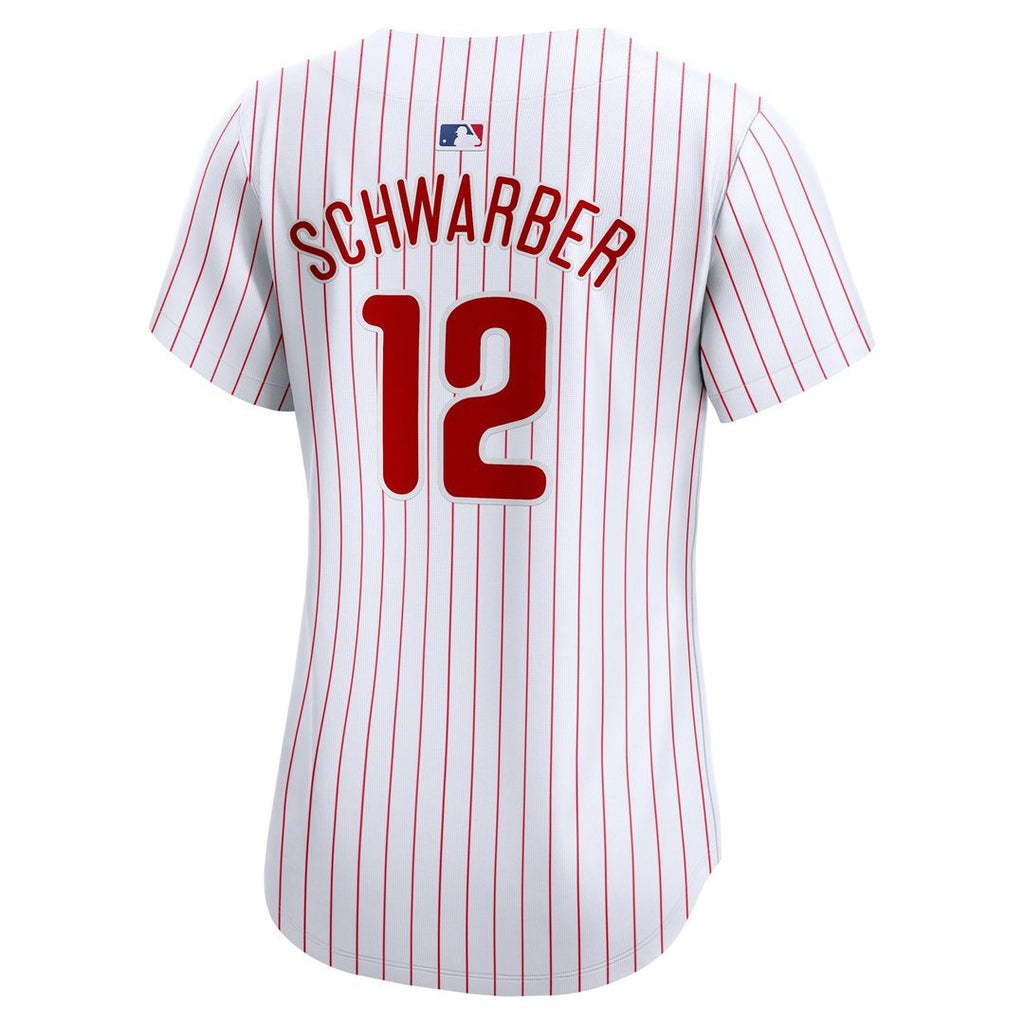 Philadelphia Phillies Kyle Schwarber Nike Women's Home Limited Player Jersey - White