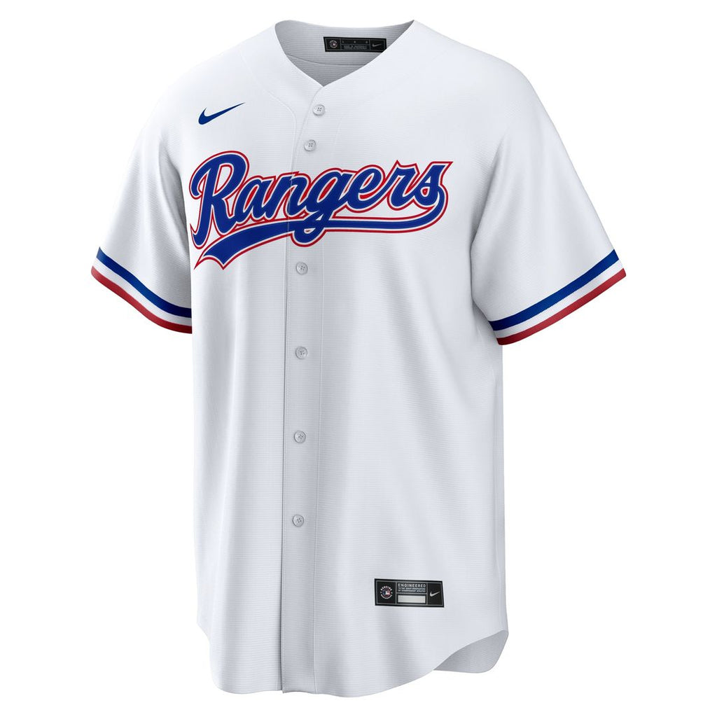 Texas Rangers Evan Carter Nike Home Replica Jersey - White