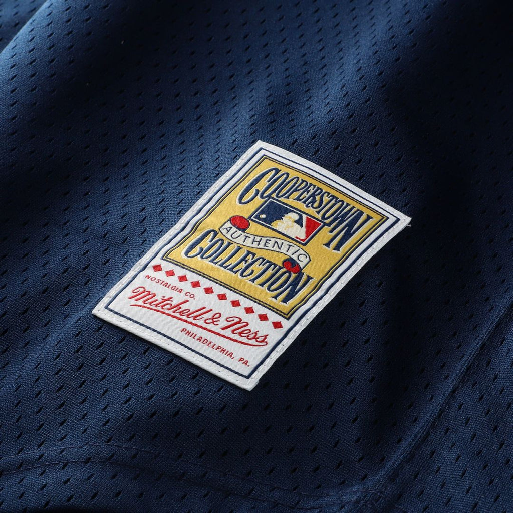 Seattle Mariners Mitchell & Ness Big & Tall Cooperstown Mesh Batting Practice Jersey - Navy