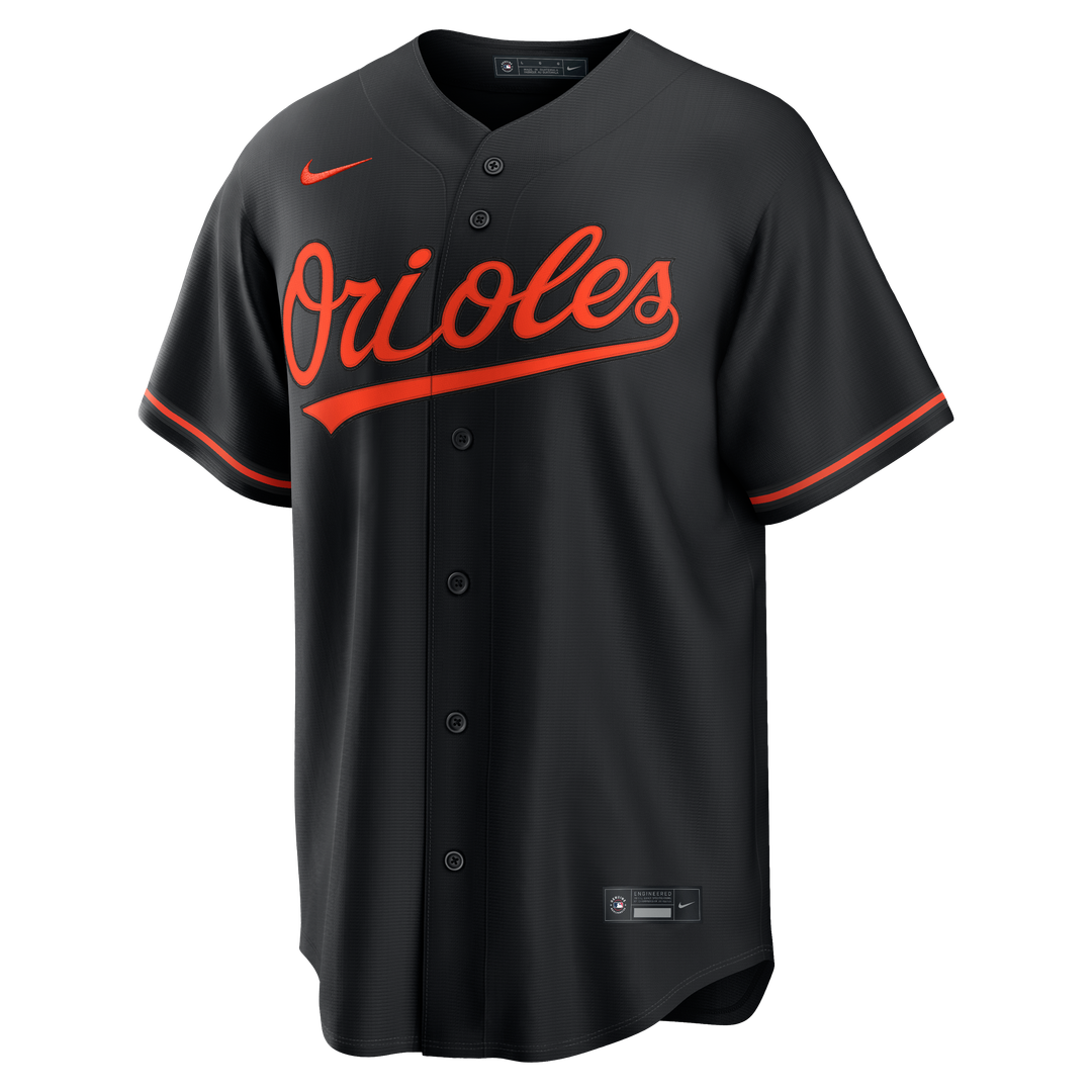 Baltimore Orioles Gunnar Henderson Nike Road Replica Jersey - Gray