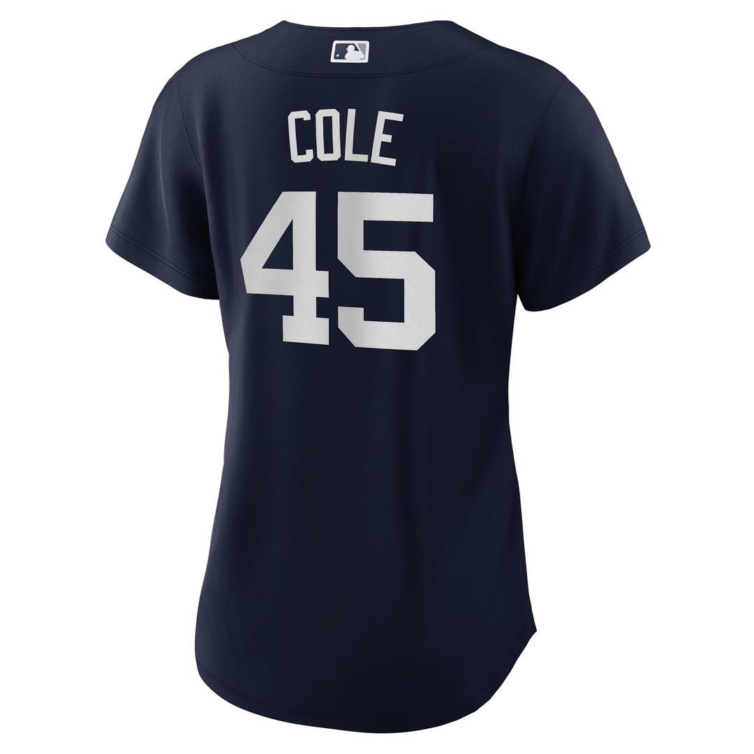 New York Yankees Gerrit Cole Nike Women's Alternate Replica Player Jersey - Navy