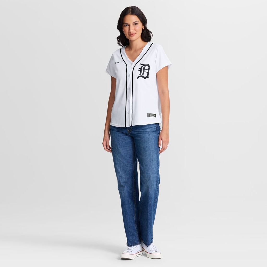 Detroit Tigers Zach McKinstry Nike Women's Home Replica Jersey - White