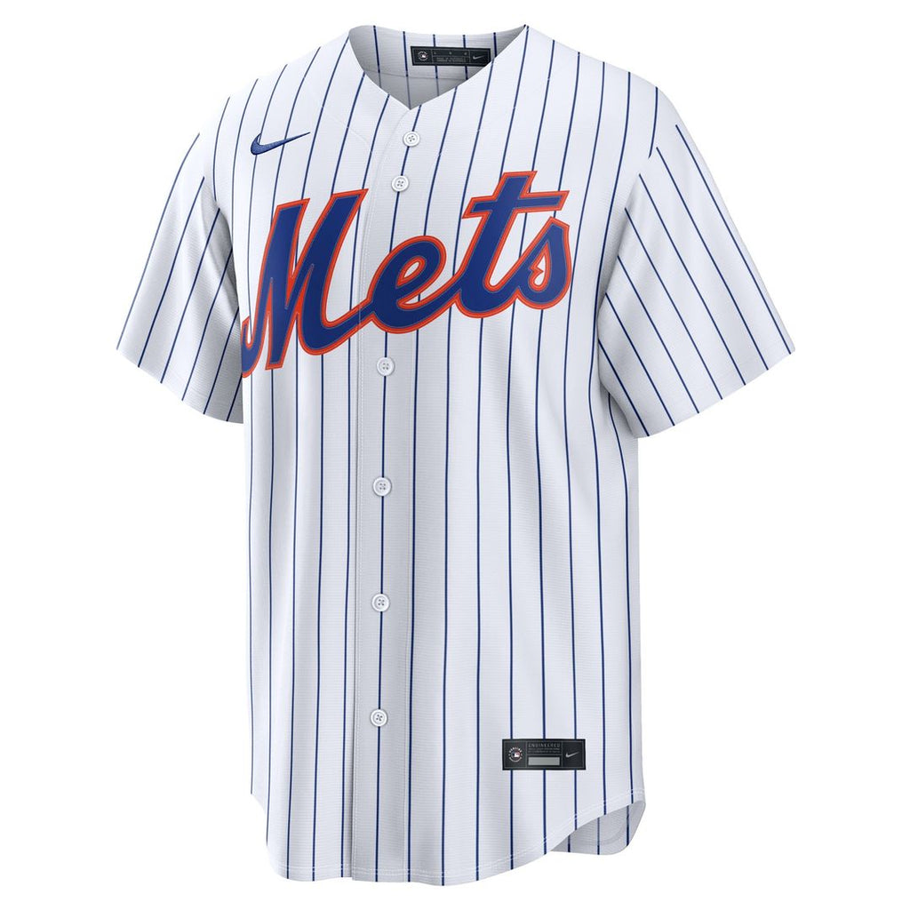 New York Mets Carson Benge Nike Home Replica Jersey - White