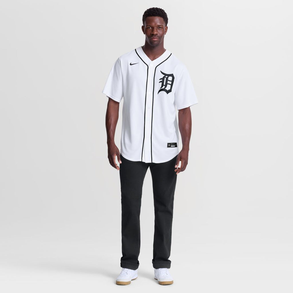 Detroit Tigers Kerry Carpenter Nike Home Replica Jersey - White