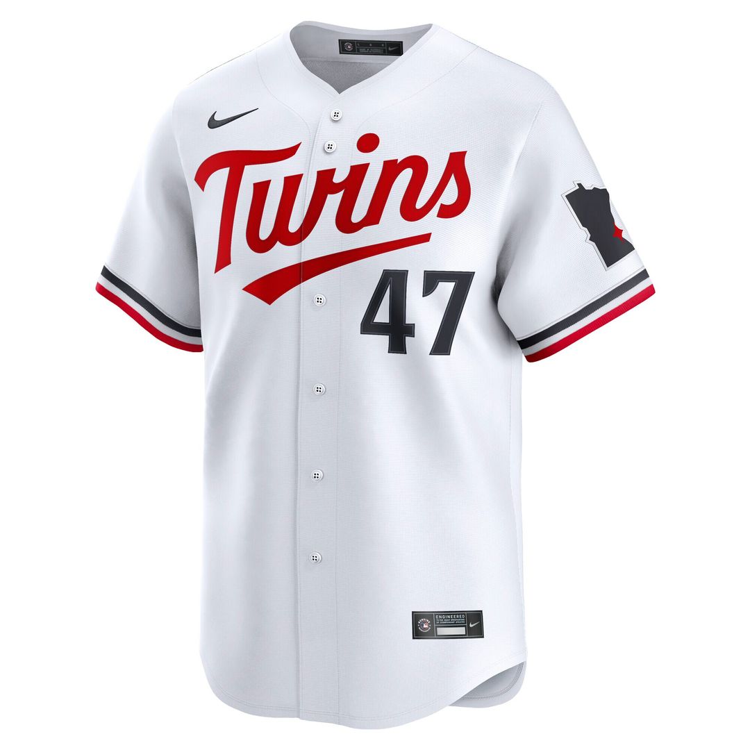 Minnesota Twins Edouard Julien Nike Home Limited Player Jersey - White