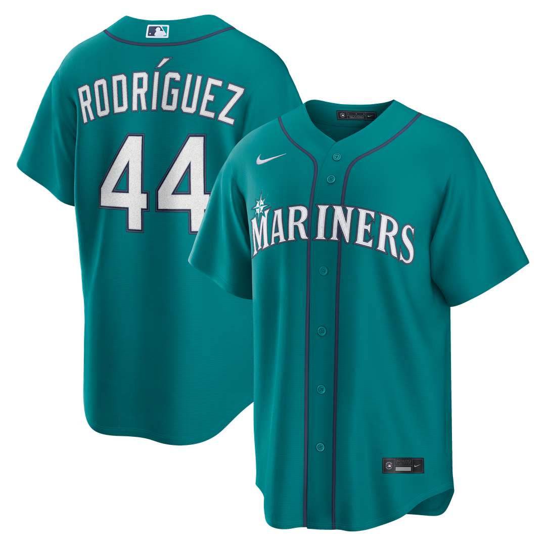 Seattle Mariners Julio Rodríguez Nike Alternate Replica Jersey - Teal