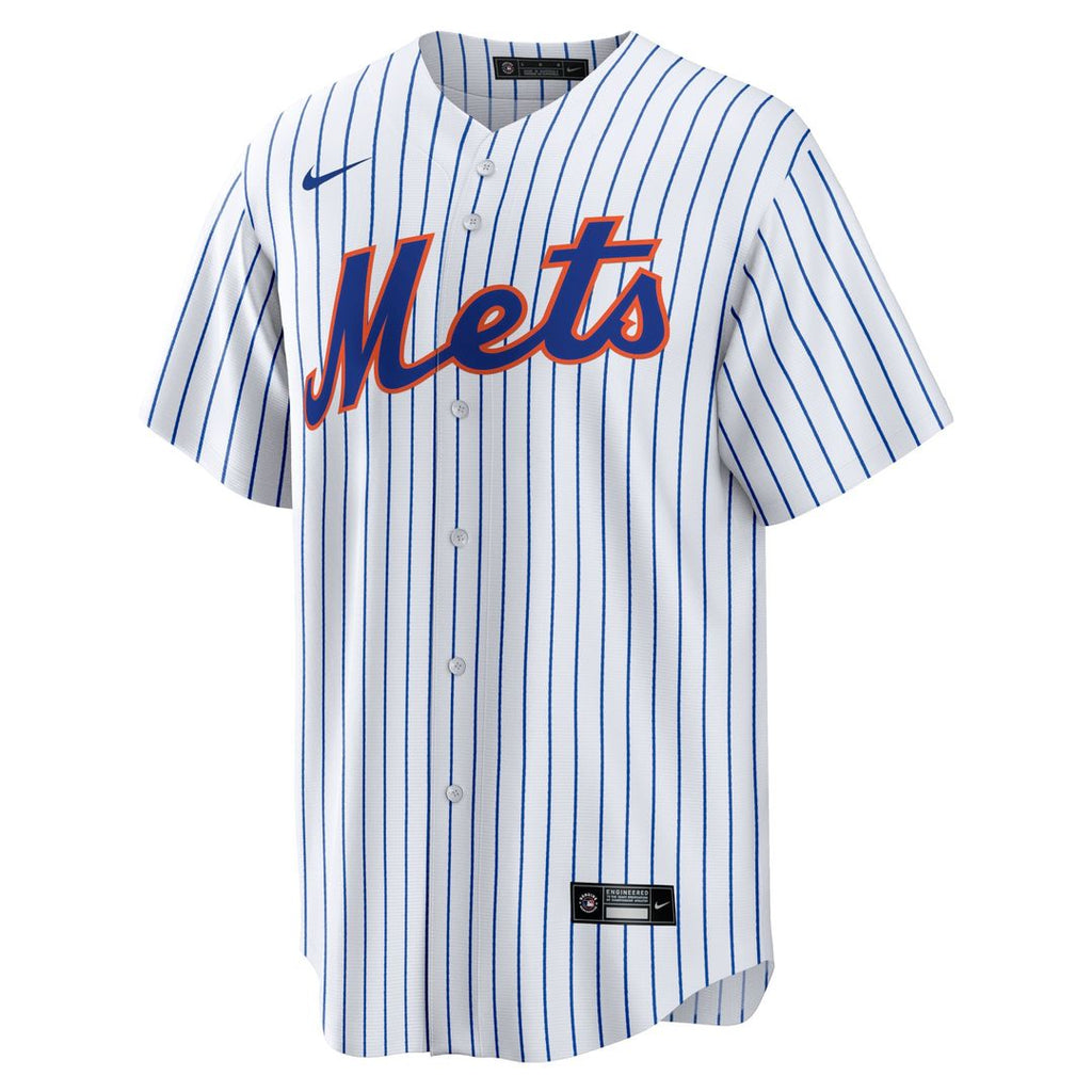 New York Mets Francisco Lindor Nike Home Replica Player Jersey - White