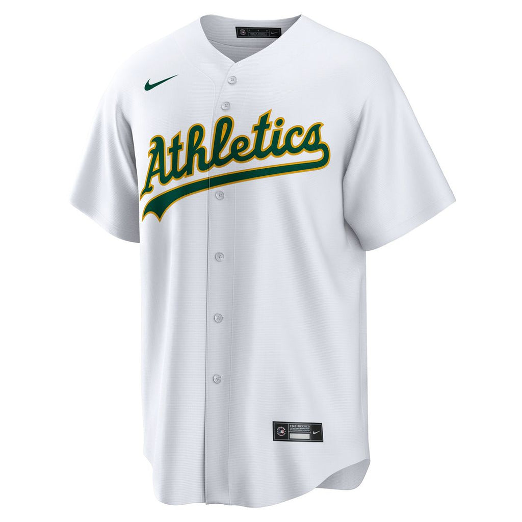 Athletics Lawrence Butler Nike Home Replica Jersey - White