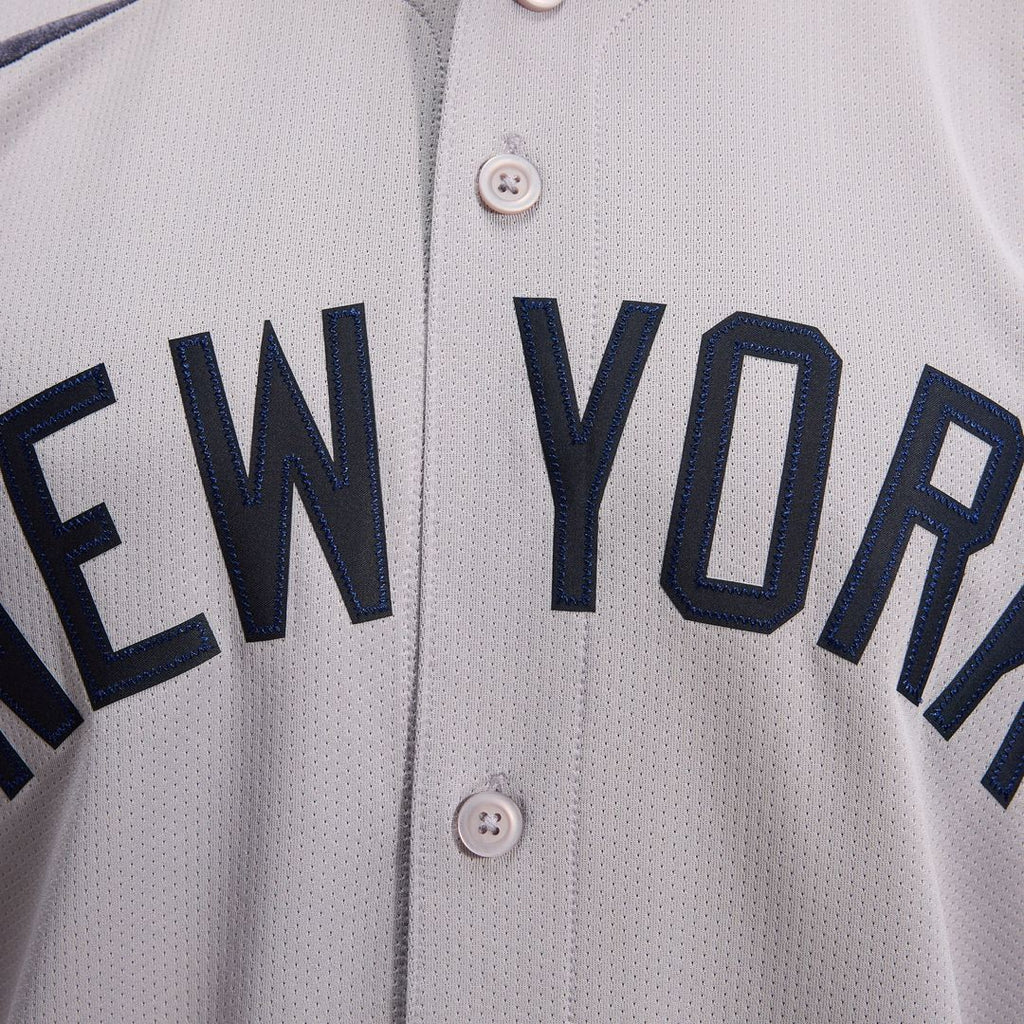 New York Yankees Aaron Judge Nike Road Limited Player Jersey - Gray