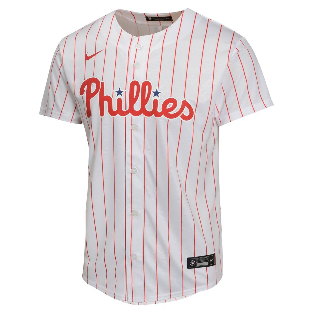 Philadelphia Phillies Nick Castellanos Nike Youth Home Game Player Jersey - White