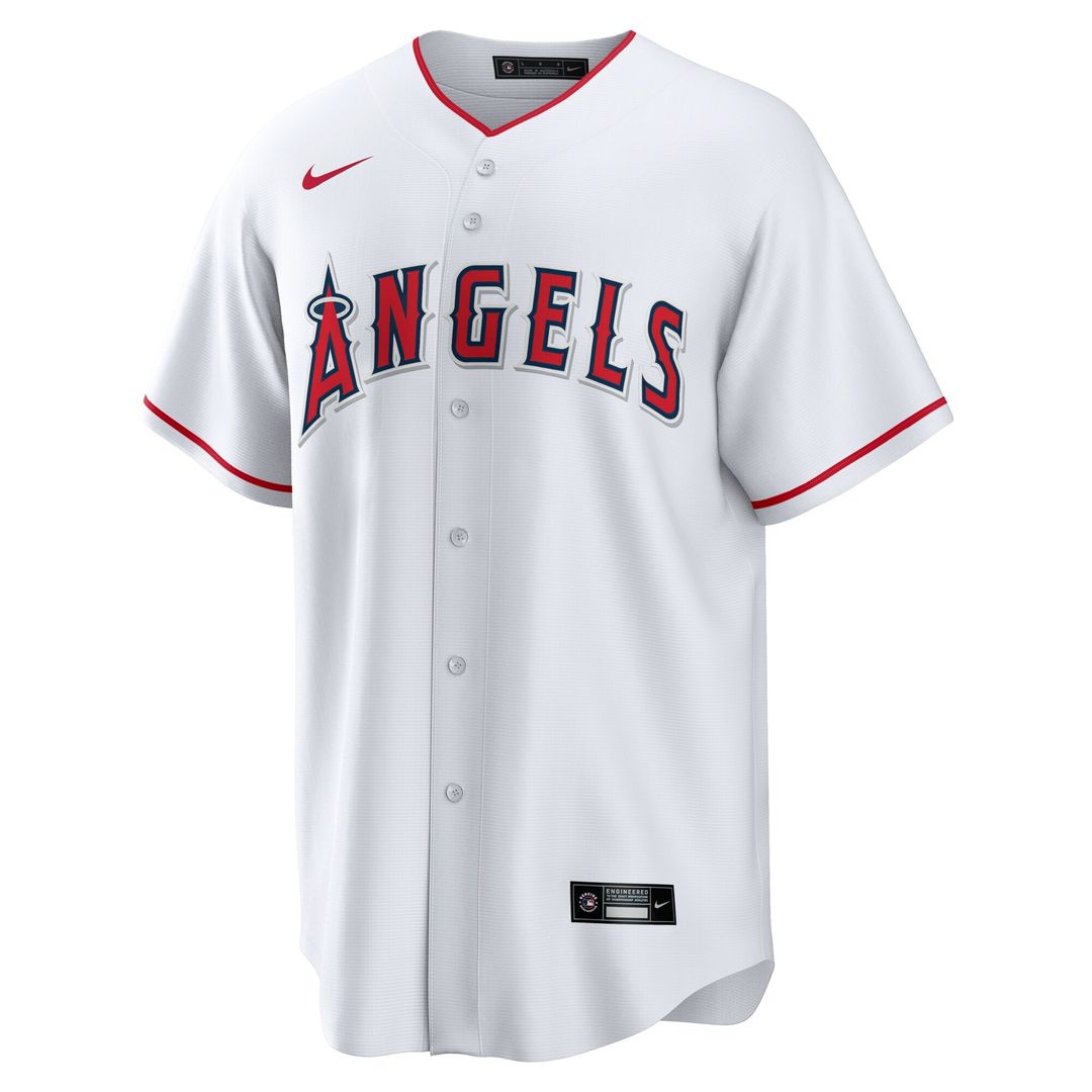 Los Angeles Angels Travis d'Arnaud Nike Home Replica Jersey - White