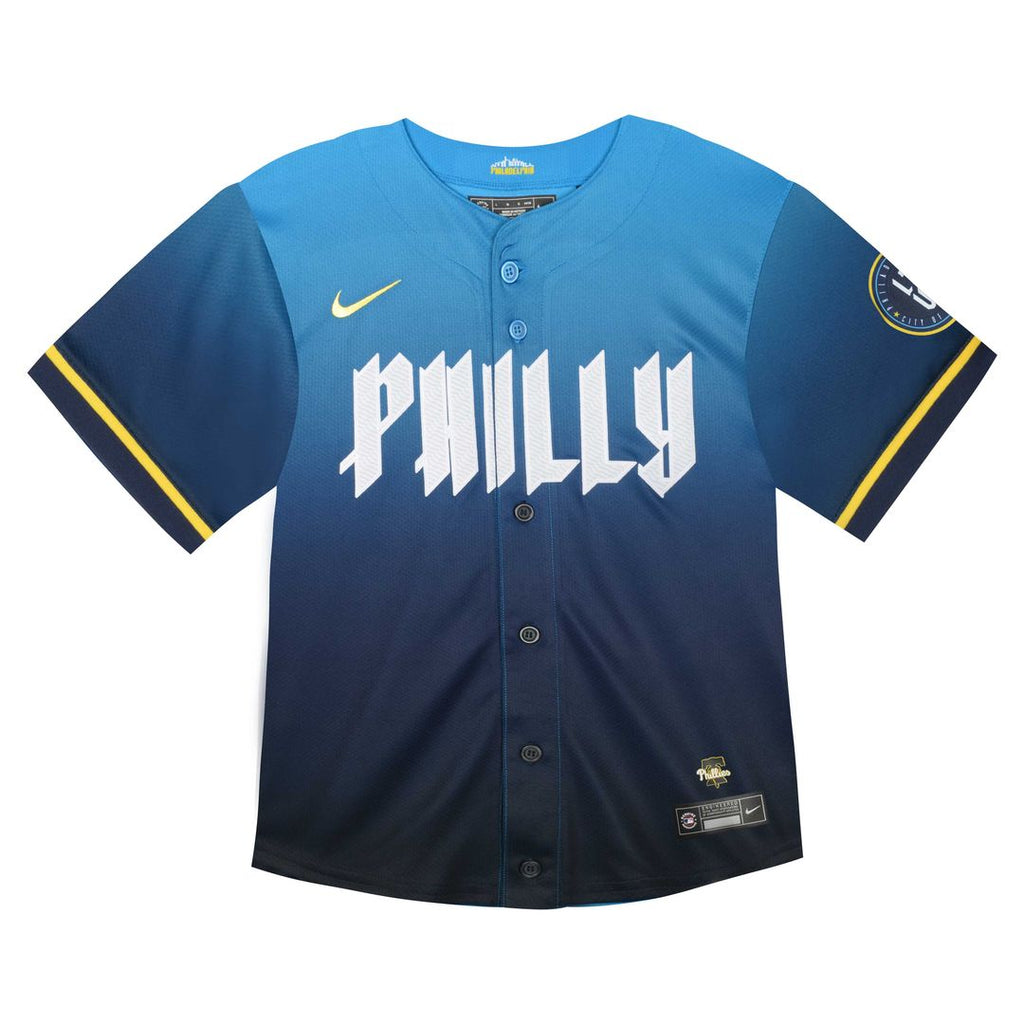 Philadelphia Phillies Bryce Harper Nike Toddler 2024 City Connect Limited Player Jersey - Blue