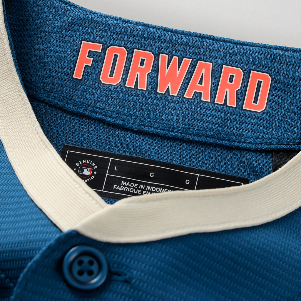 Milwaukee Brewers Brice Turang Nike 2026 City Connect Stadium Jersey - Mineral Blue