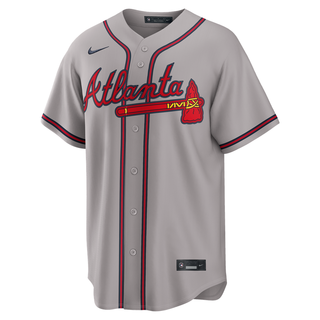 Atlanta Braves Ronald Acuña Jr. Nike Alternate Replica Jersey - Navy