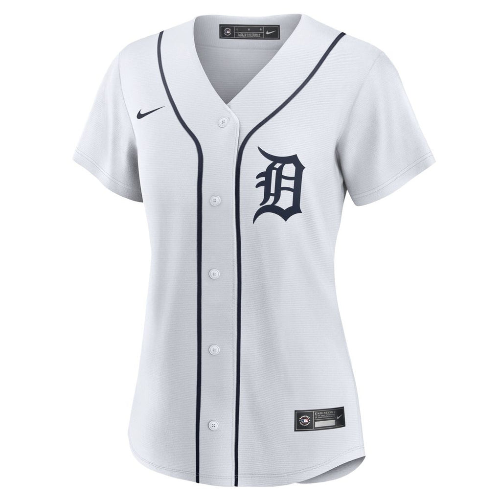 Detroit Tigers Kerry Carpenter Nike Women's Home Replica Jersey - White