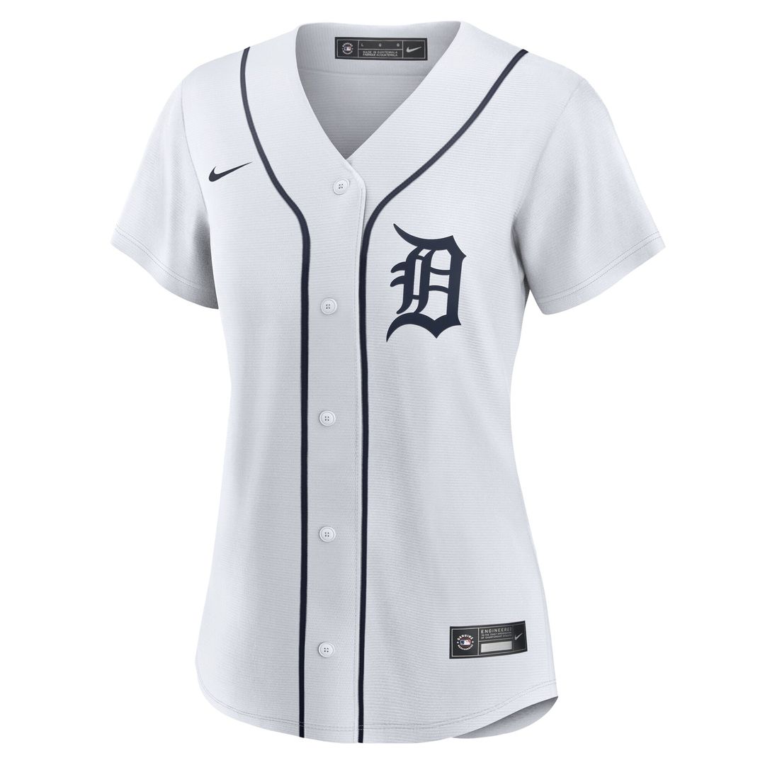 Detroit Tigers Kerry Carpenter Nike Women's Home Replica Jersey - White