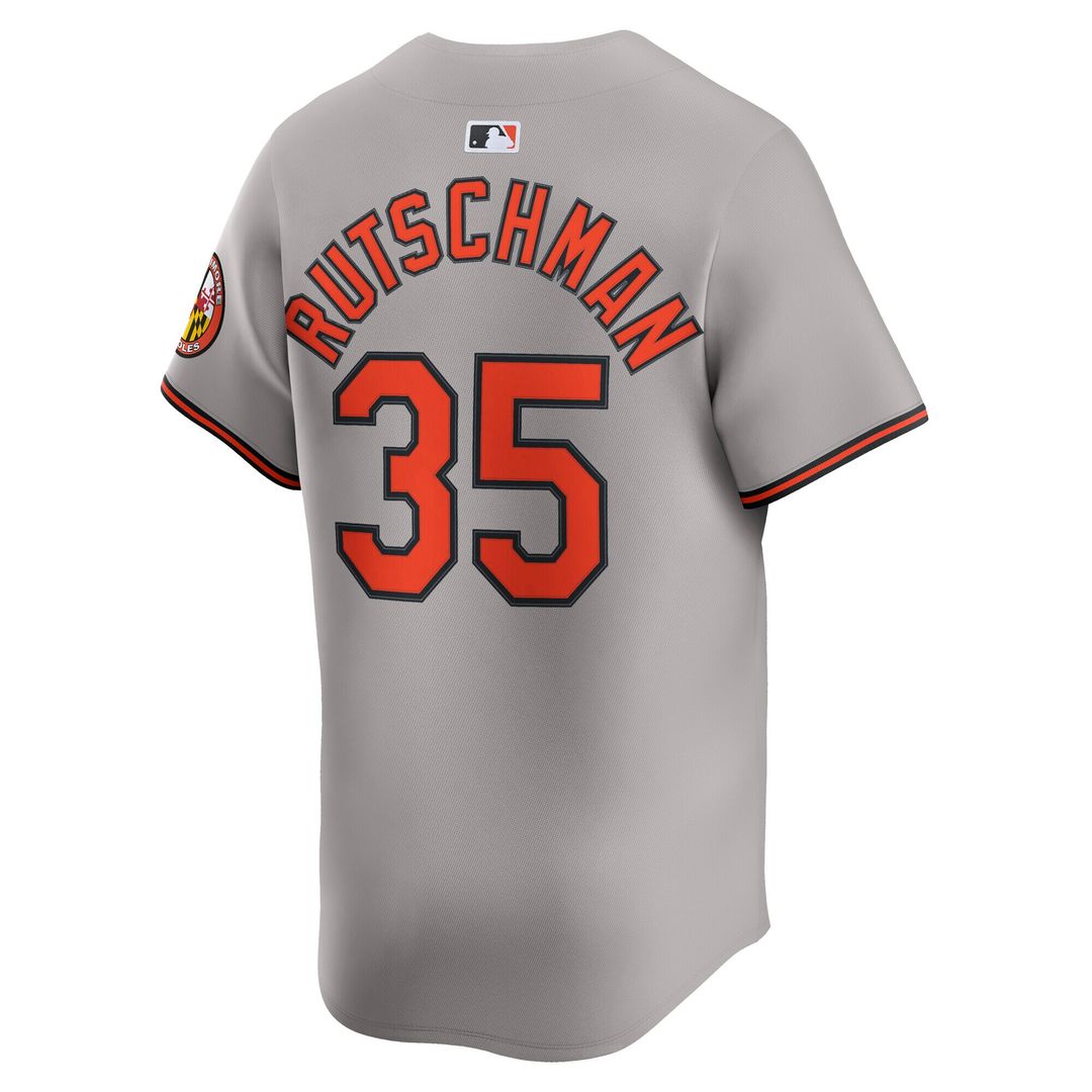Baltimore Orioles Adley Rutschman Nike 2nd Alternate Limited Player Jersey - Orange