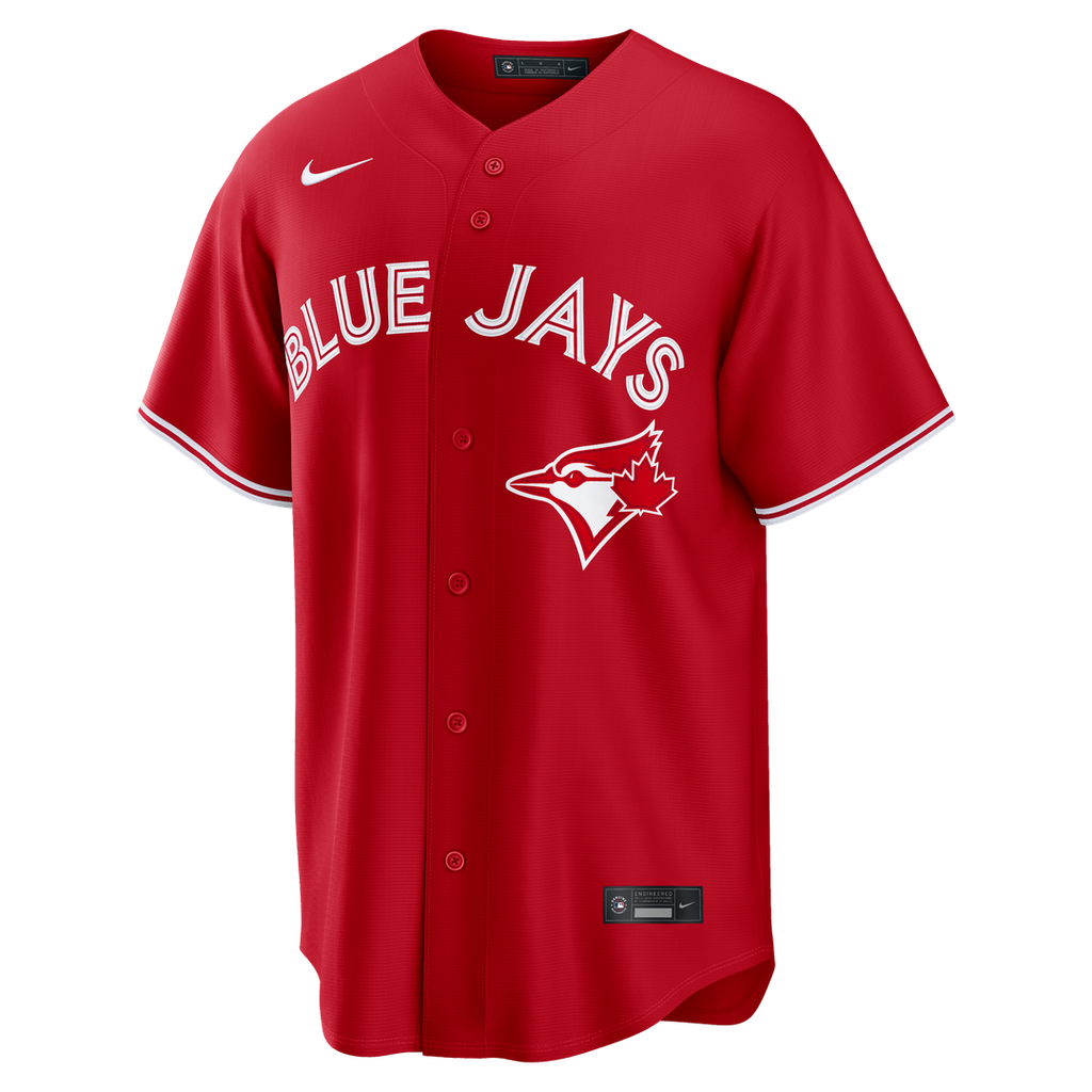 Toronto Blue Jays George Springer Nike Canada Day Replica Jersey - Red