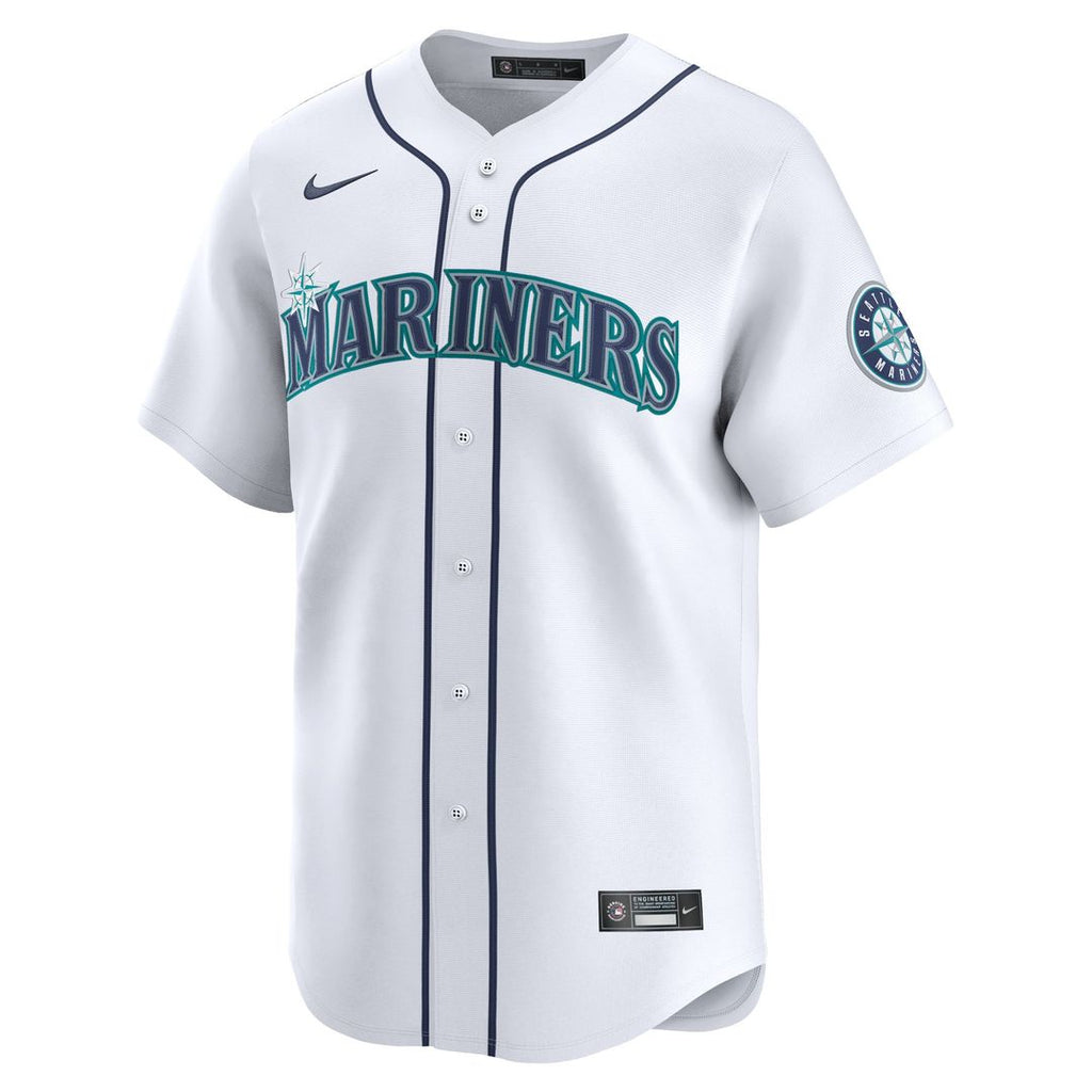 Seattle Mariners Cal Raleigh Nike Home Limited Player Jersey - White
